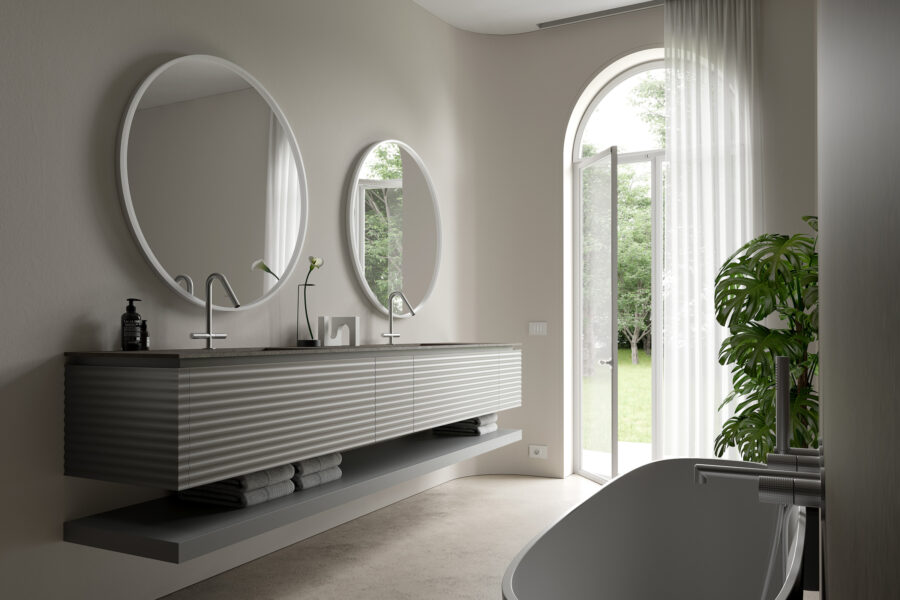 Nickel, Grafite, Inox: three new Metal shades defined by their subtle elegance. - Ideagroup