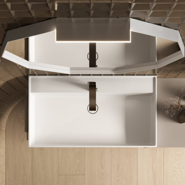 Mirage fixed-size countertop